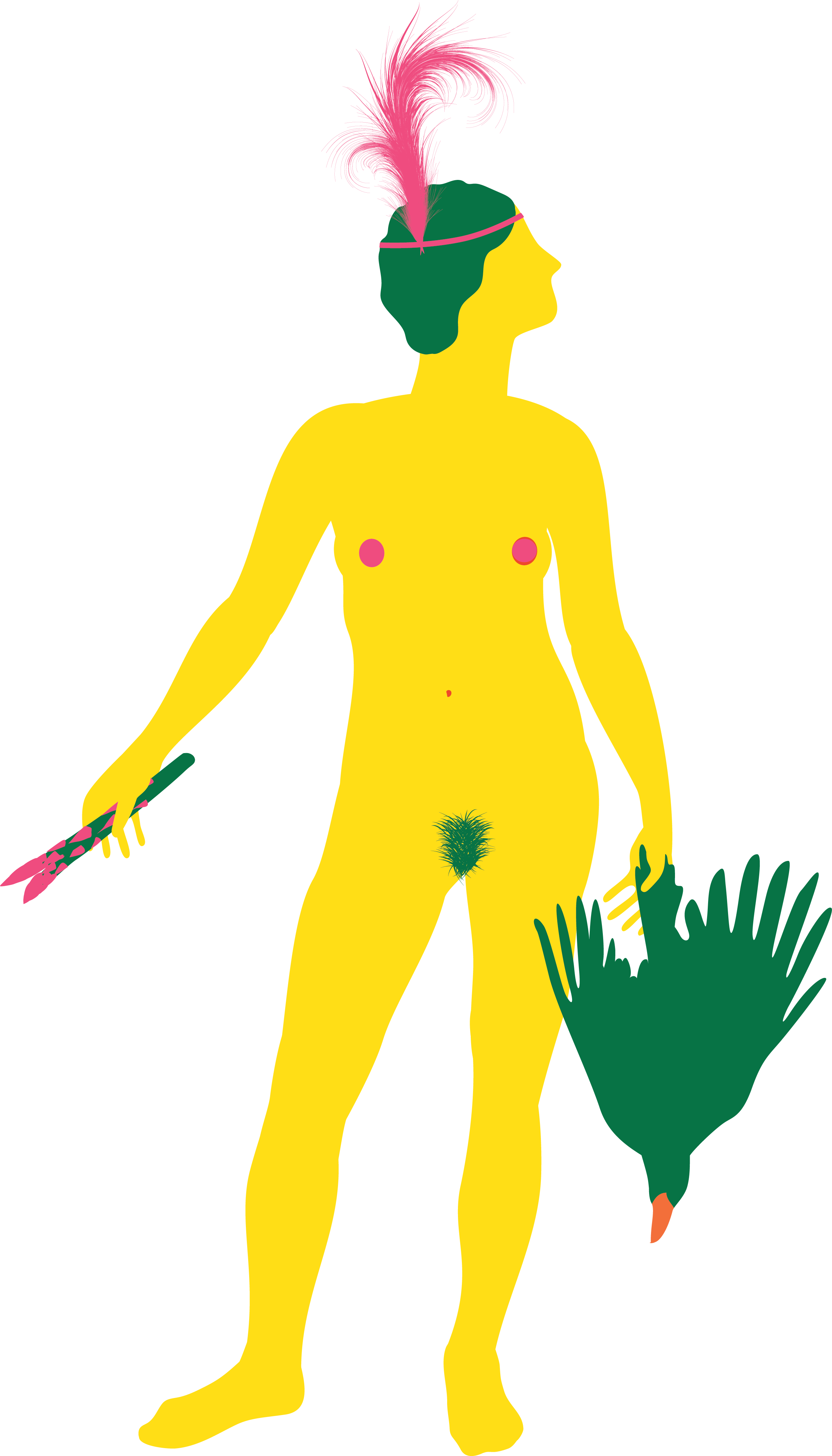 Illustrazione cacciatore da Oscenica